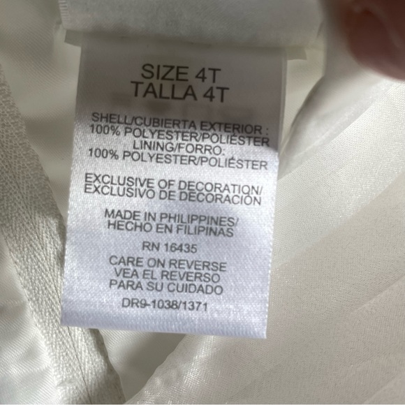 baby grand signature Girls Dress 4T  Sleeveless  Pink - Picture 7 of 7